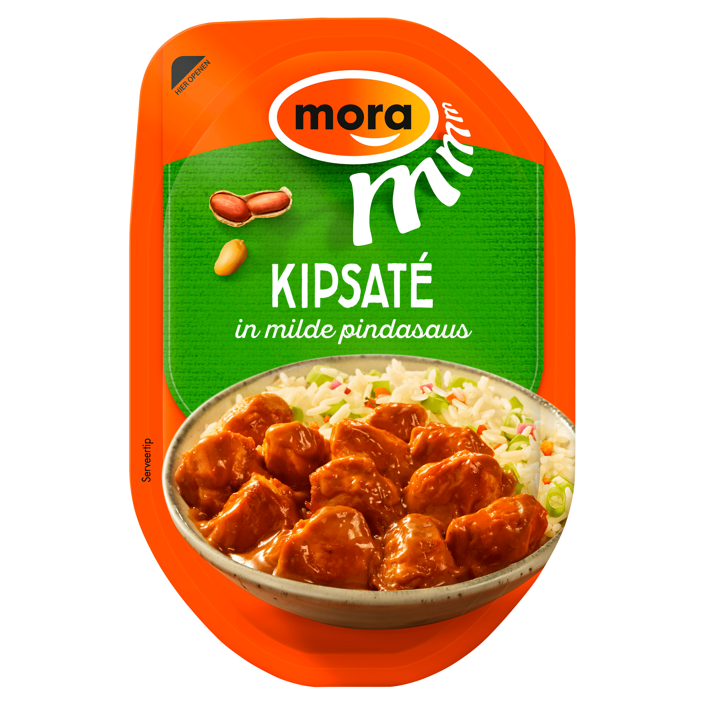 Mora Kipsaté in Milde Pindasaus Per Tray 160 g