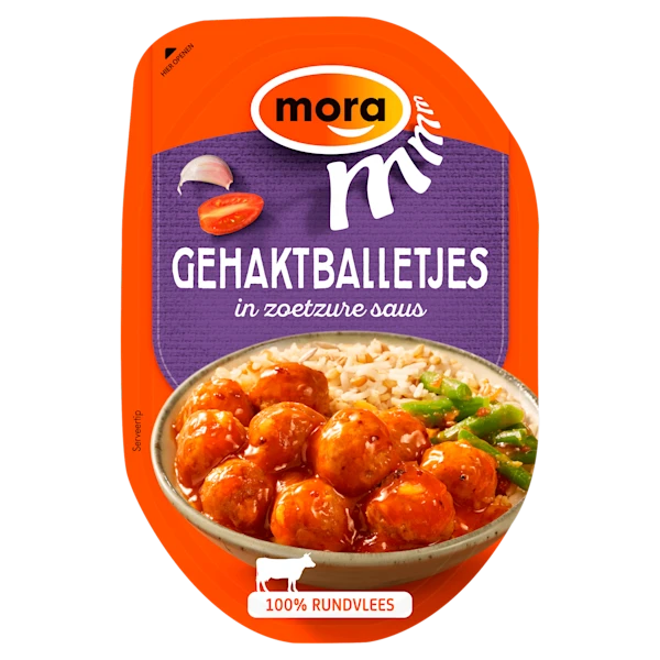 Mora Gehaktballetjes in Zoetzure Saus