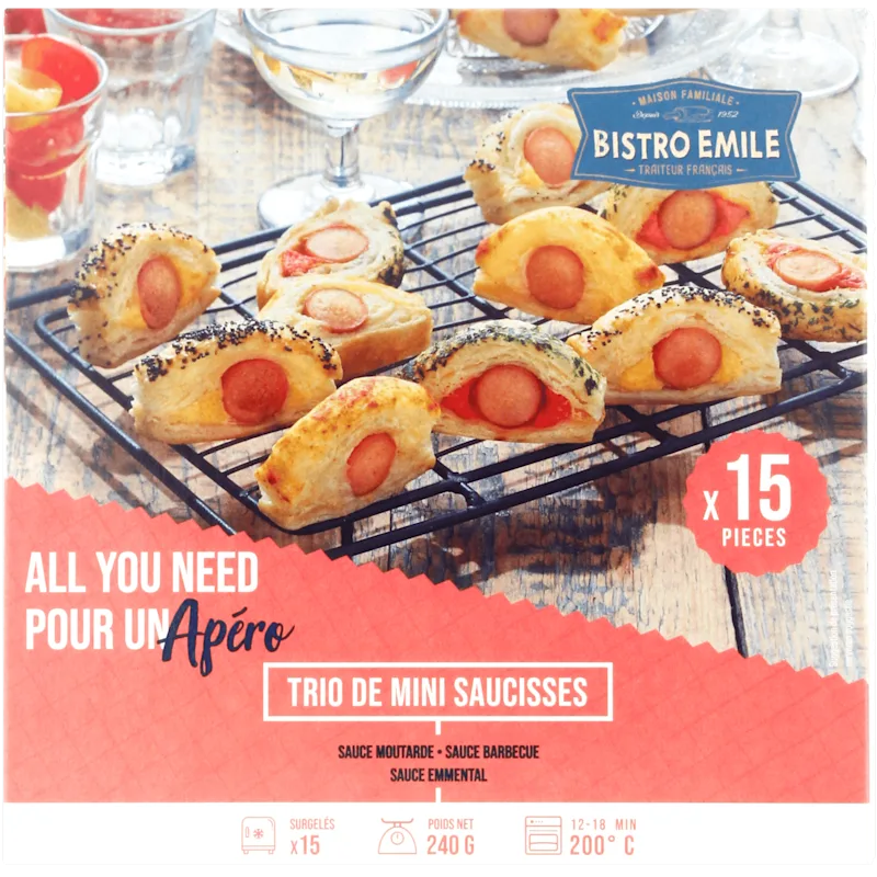 Bistro Emile Mini hotdogs