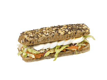 Volkoren bun filet americain speciaal