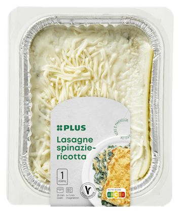 Lasagne spinazie-ricotta