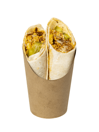 Wrap Cajun chicken