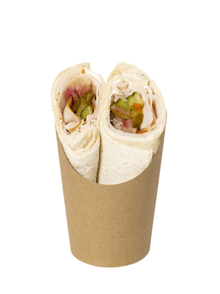 Wrap Smoked chicken