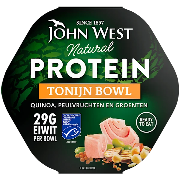John West Tonijn protein quinoa bowl MSC