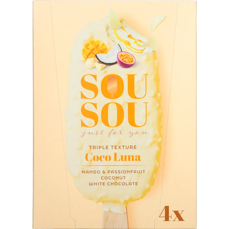 Sou Sou Coco luna 4x 100 ml