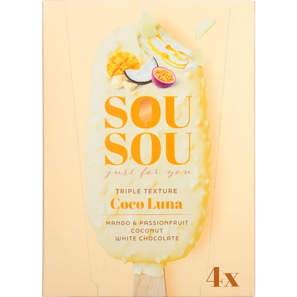 Sou Sou Coco luna 4x 100 ml
