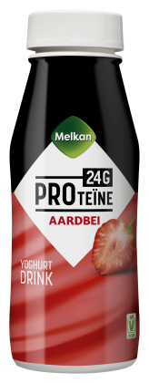 High Protein yoghurtdrink aardbei