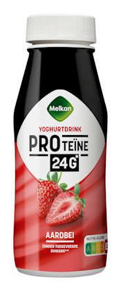 High Protein yoghurtdrink aardbei
