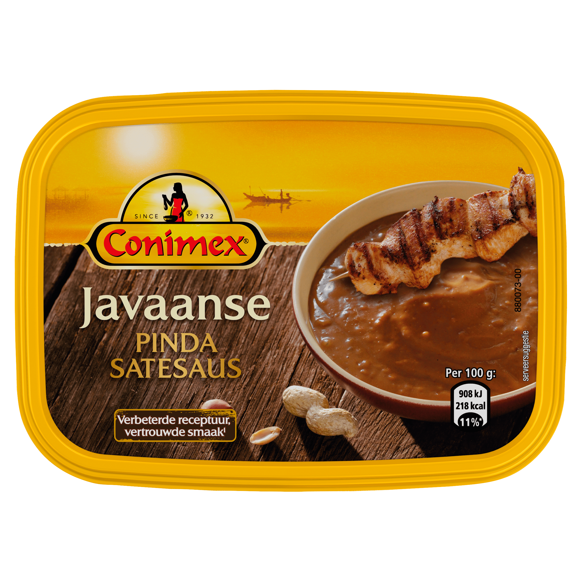Conimex Satesaus Javaans mild Per Koker 292 g
