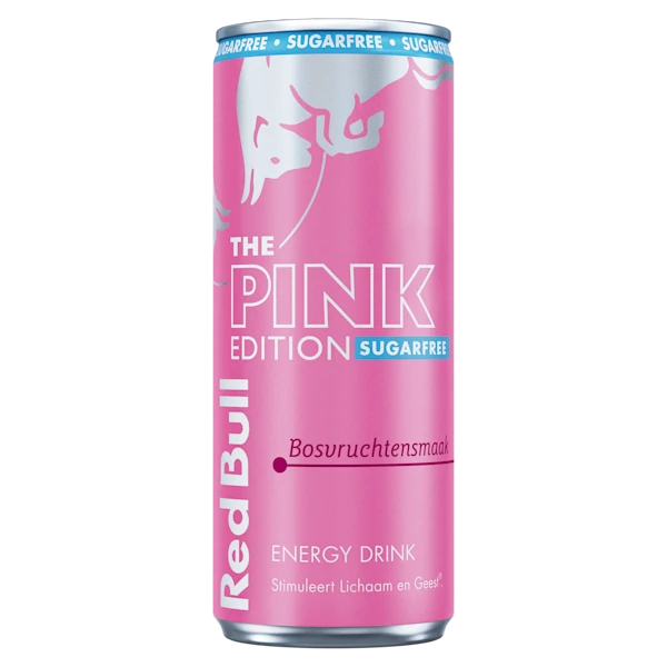 Red Bull Energy drink pink edition suikervrij
