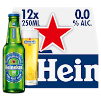 Heineken Premium pilsener 0.0 bier fles