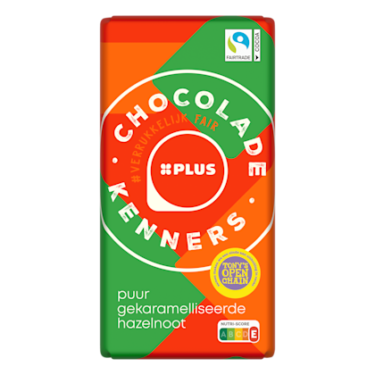 Chocoladereep puur gekaramelliseerde