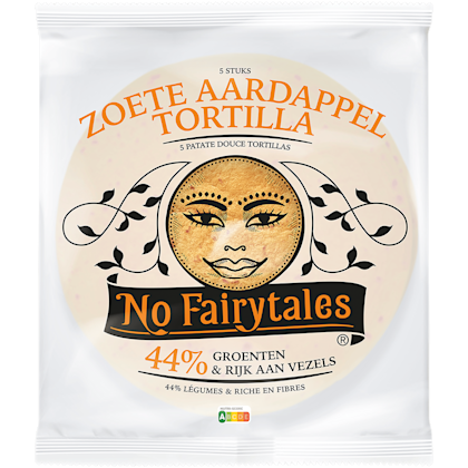 No Fairytales Zoete Aardappel tortilla