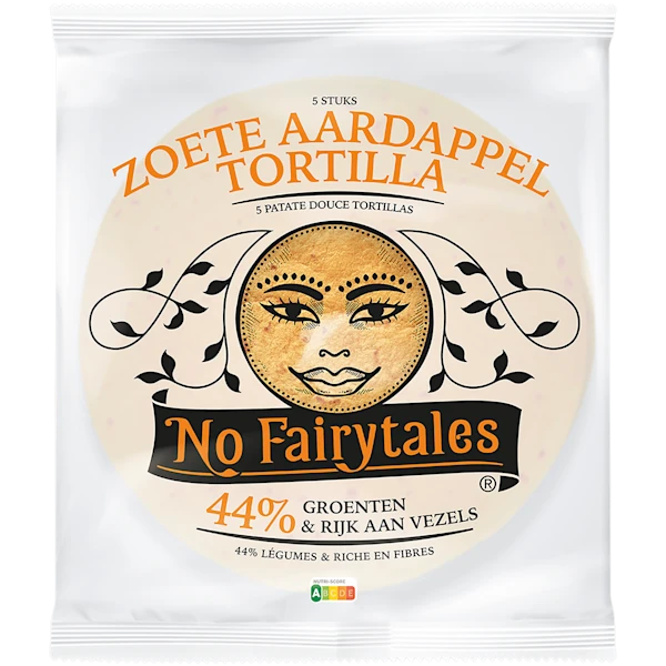 No Fairytales Zoete Aardappel tortilla