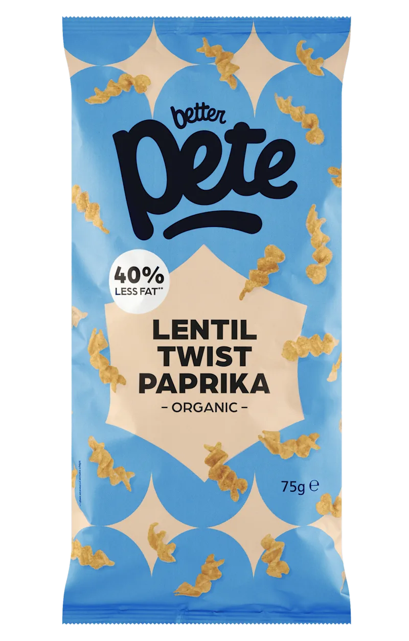 Better Pete Lentil twist paprika bio