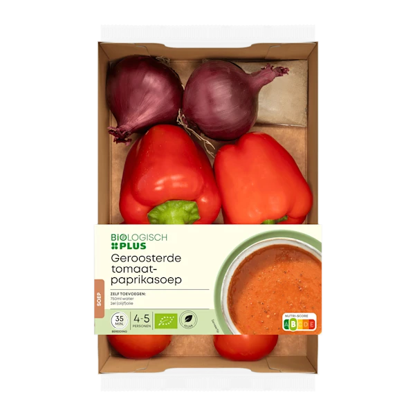 Biologisch PLUS Verspakket tomaat-paprikasoep
