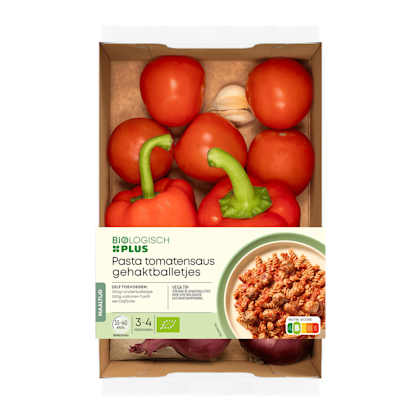 Verspakket Pasta met gehaktballetjes - PLUS