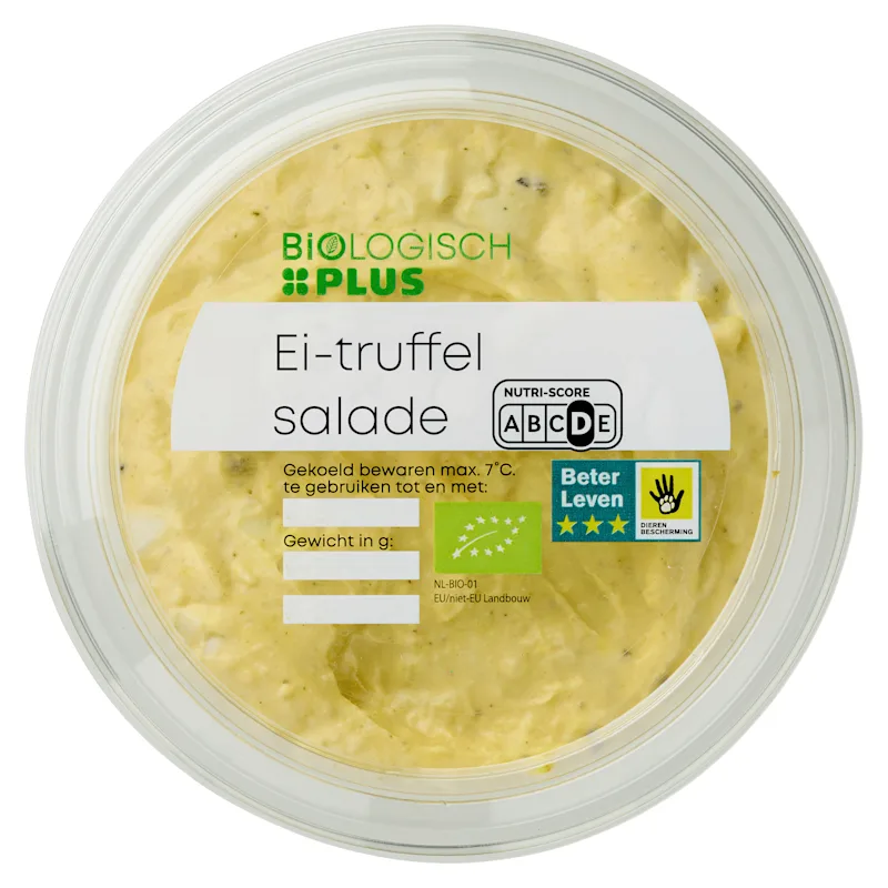 Biologisch PLUS Ei-truffelsalade