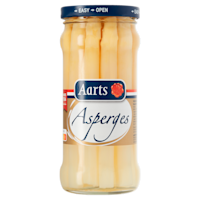 Aarts Slierasperges geschild