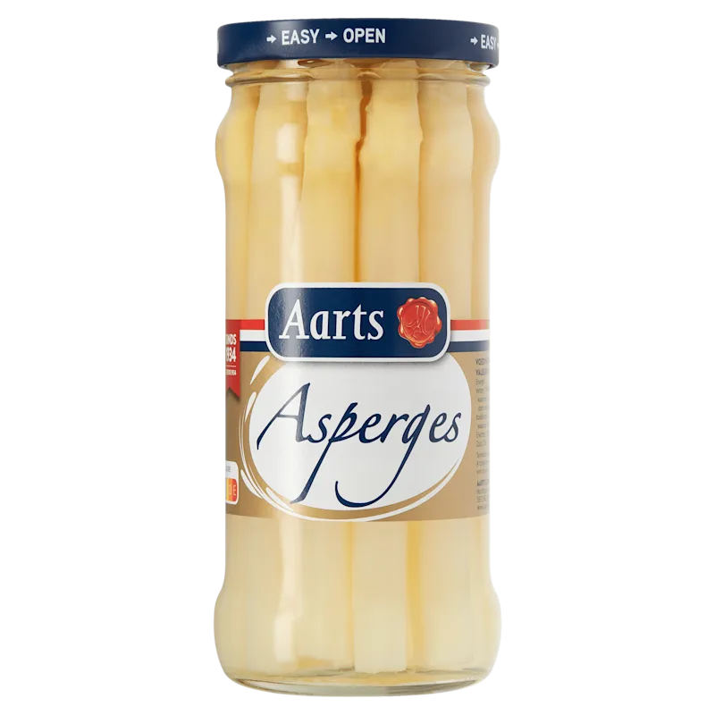 Aarts Slierasperges geschild