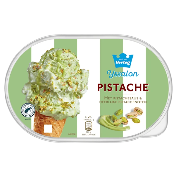Hertog Hertog Pistache 825ml