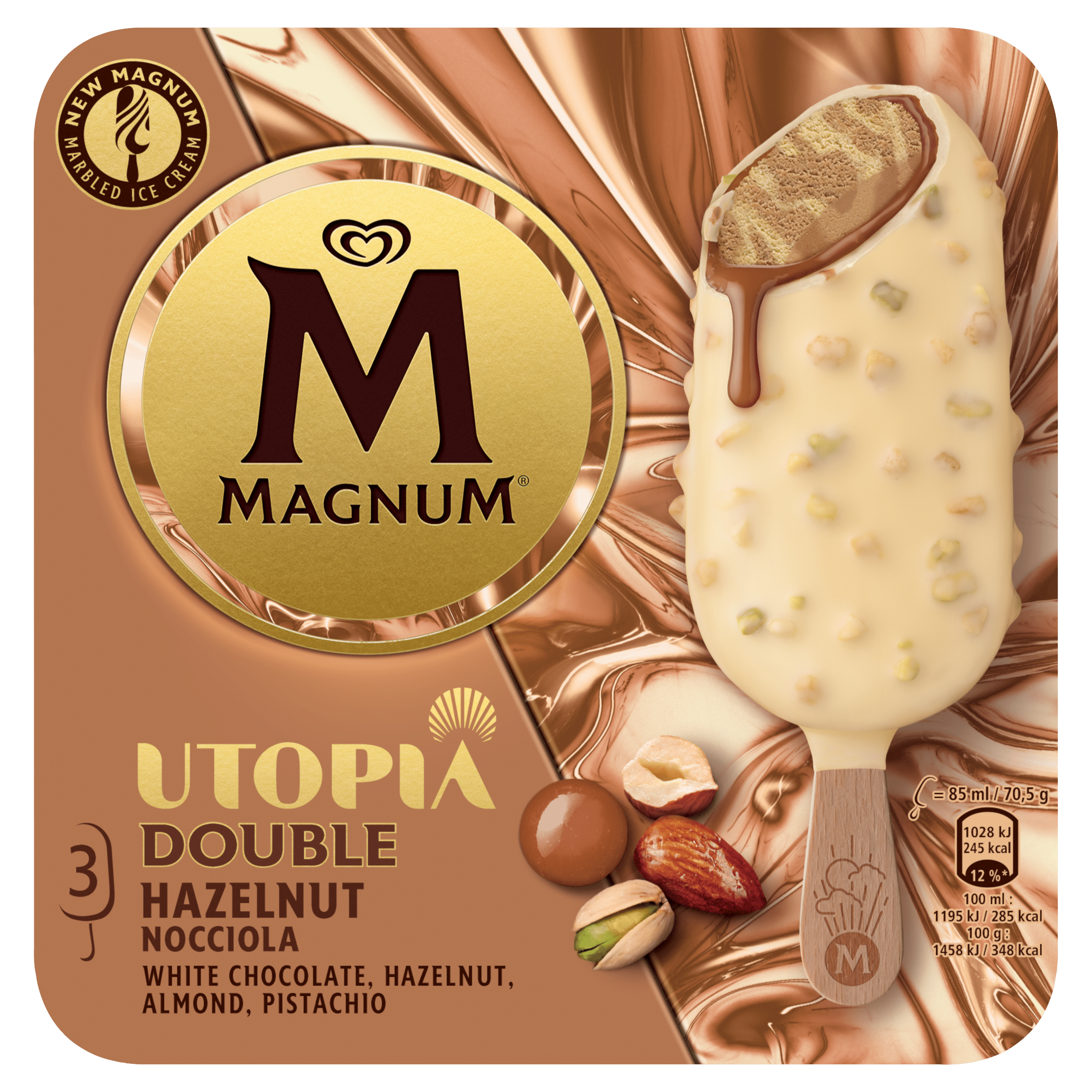 Magnum Magnum Double Hazelnut Sticks