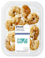 PLUS Wokgarnalen rauw knoflook