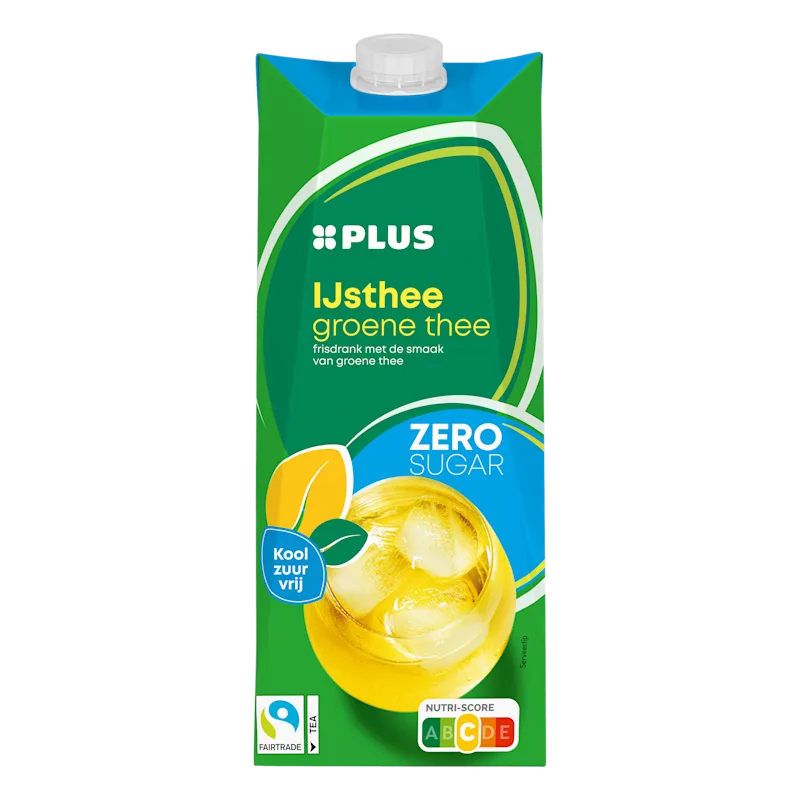 PLUS IJsthee groene thee zero