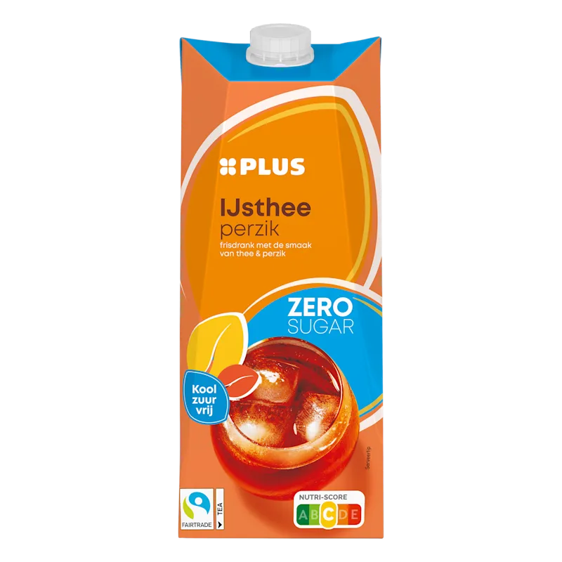 PLUS IJsthee peach zero