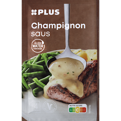 Droge mix voor champignonsaus