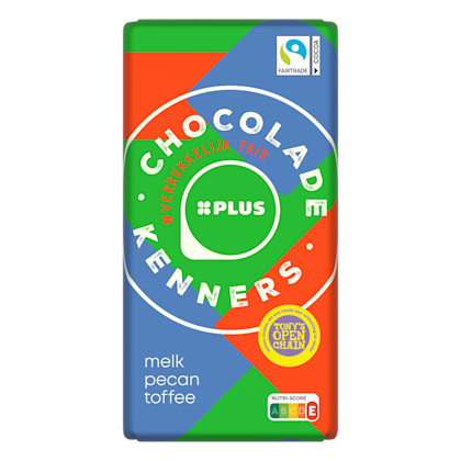 Chocoladereep melk toffee pecan FT