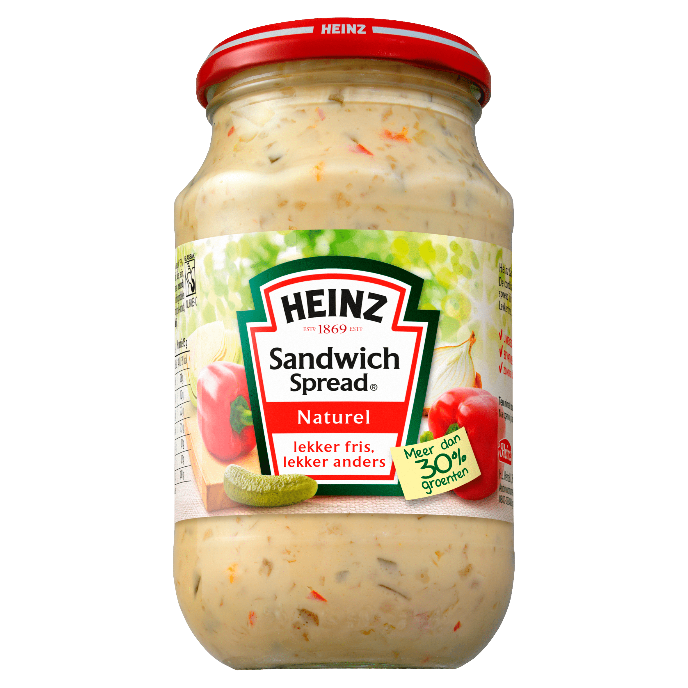 Heinz Sandwich spread naturel Per Pot 450 g