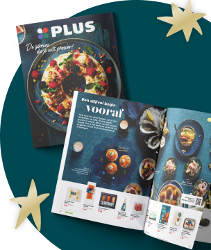 Kerstmagazine van PLUS.
