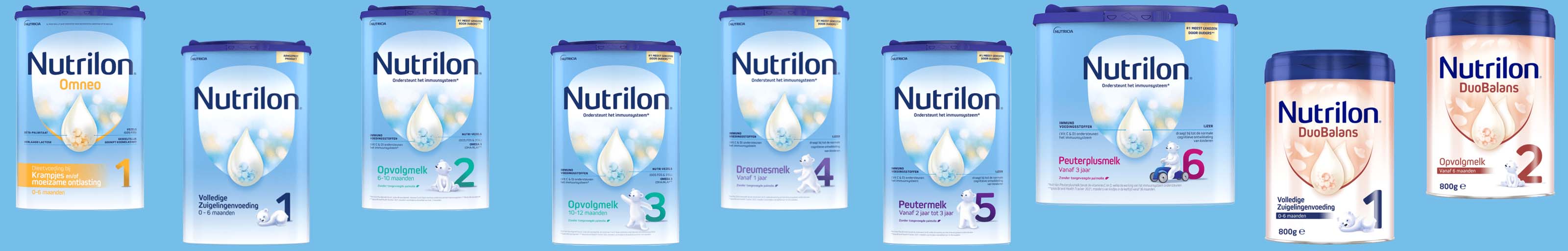 Nutrilon assortiment bij PLUS