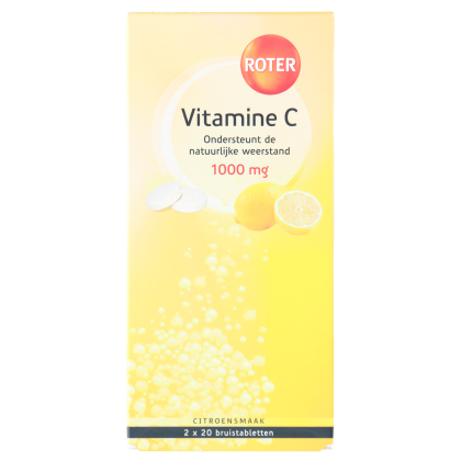 Vitamine C citroen bruistablet 2x20 st