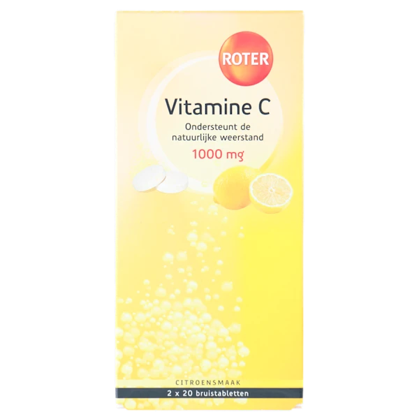 Roter Vitamine C citroen bruistablet 2x20 st