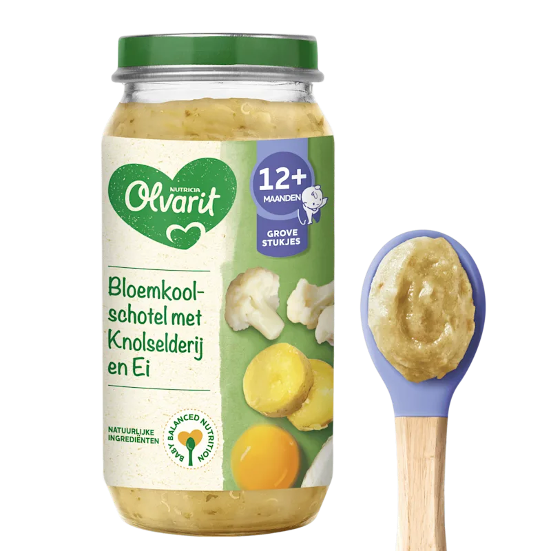 Olvarit 12m18 Maaltijd Hollandse Bloemkool