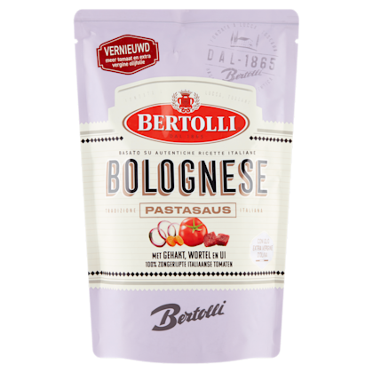 Bertolli Pastasaus Bolognese zak 460 gram