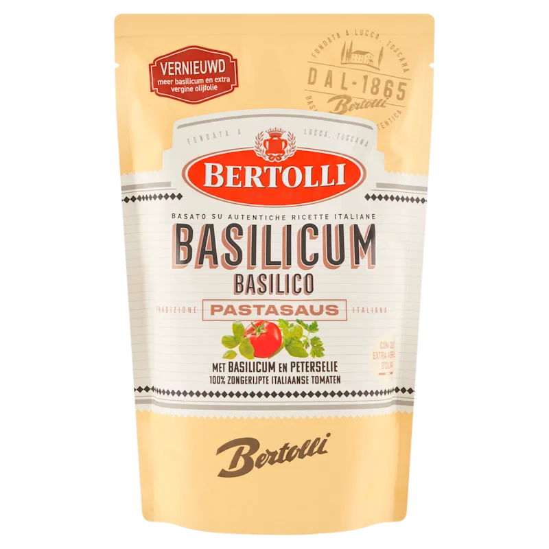 Bertolli Pastasaus Basilico