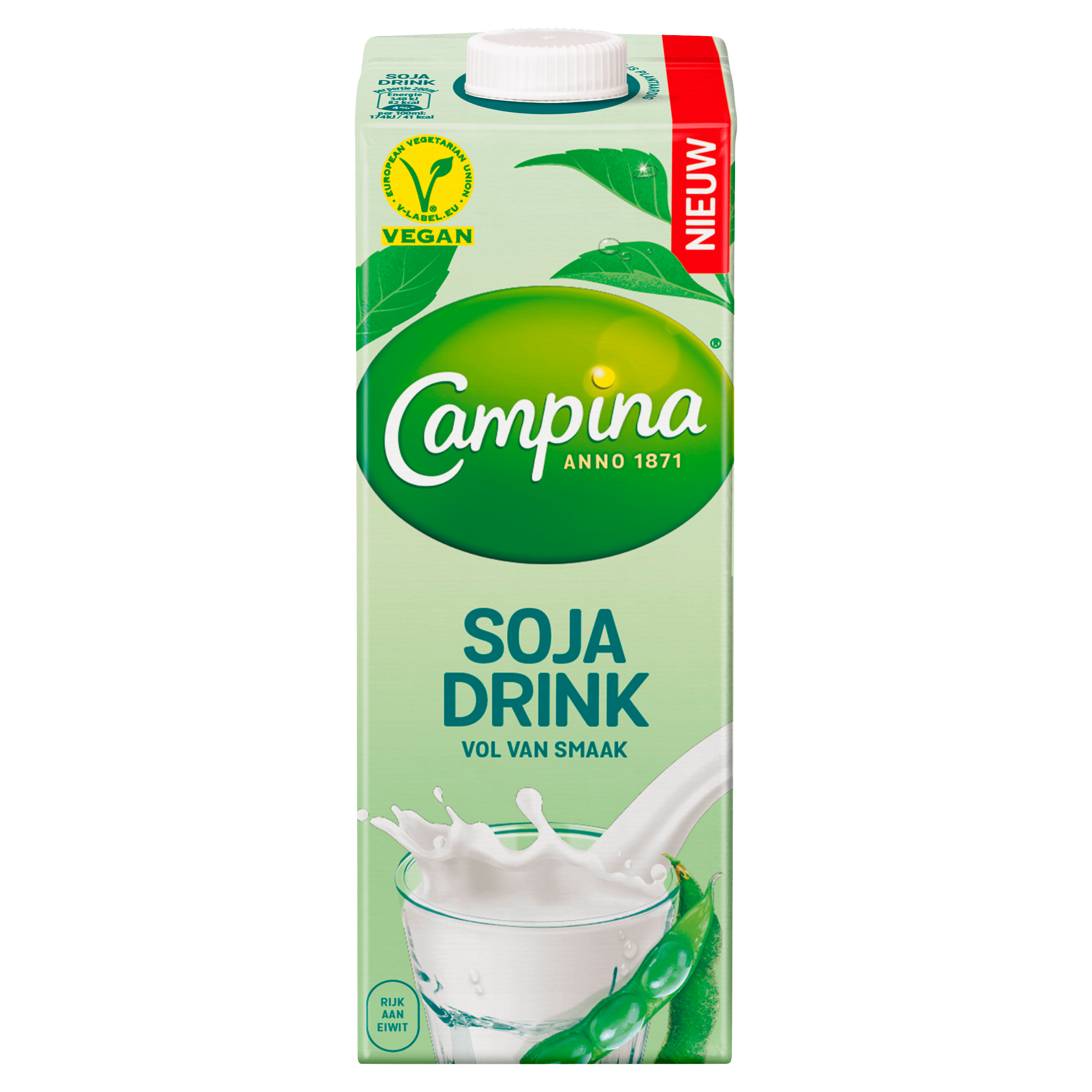 Campina Plantaardig Soja Drink Per Pak 1000 ml