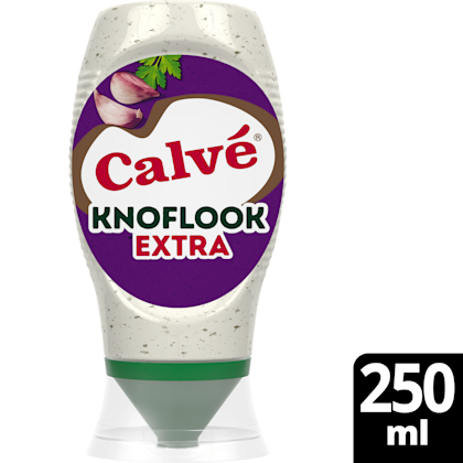 Snacksaus Knijpfles Extra Knoflook