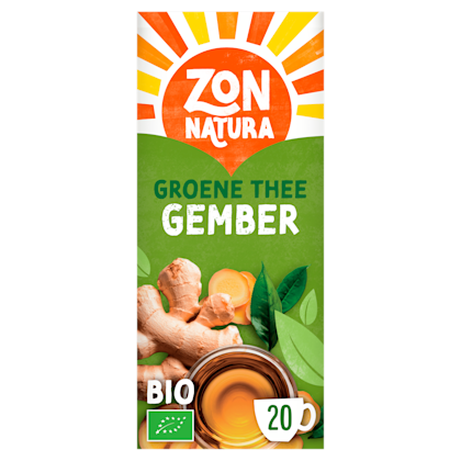Groene thee gember