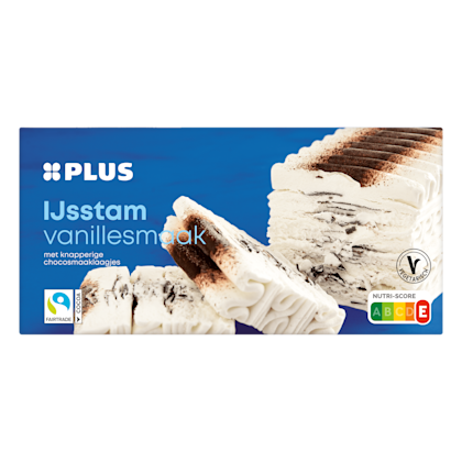 ijsstam vanillesmaak