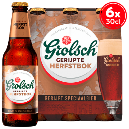 Gerijpte herfstbok fles