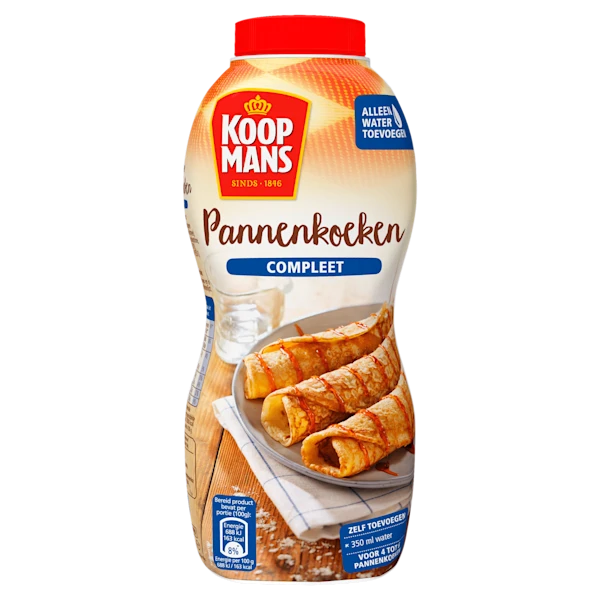Koopmans Pannenkoekenmix compleet schudfles