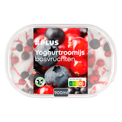 Yoghurtijs bosvruchten