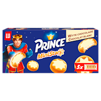 Lu Prince MiniStars koekjes witte chocola