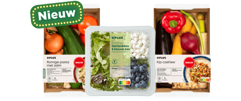 nieuwe verspakketten en salades
