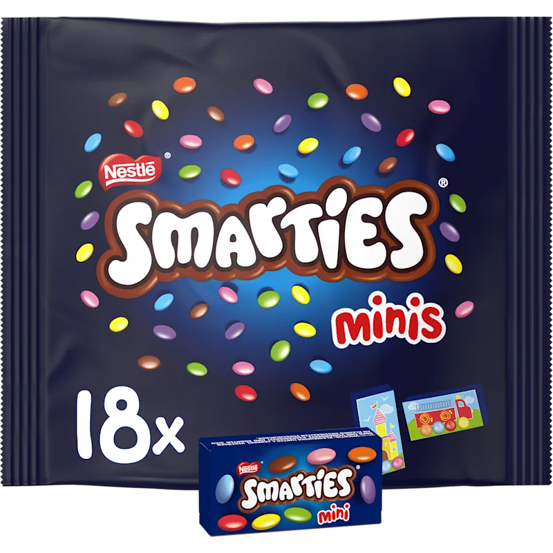 Smarties Mini melkchocolade uitdeelzak