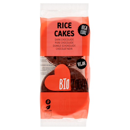 Vegan ricecakes chocolate bio